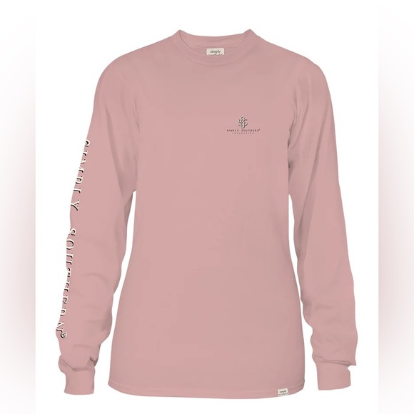 Nwt Simply Southern pink Kick the Dust up cow print jeep with dog graphic top - Picture 2 of 2